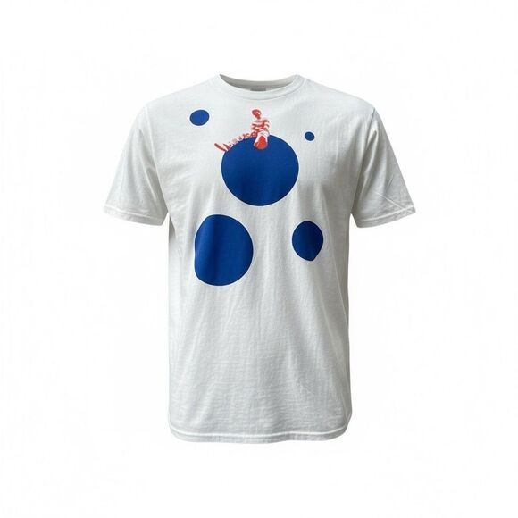 Harry Styles Love On Tour Bubbles Official White T-Shirt Adult L Large NEW - Picture 1 of 3